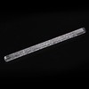 sourcing map Acrylic Embossed Rolling Pin 6.3 Inch Petal 3D