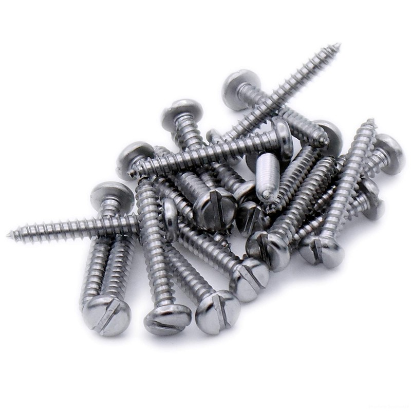 No.14 x 1 (6.3mm x 25mm) Slot Pan Self-Tapping Screw