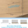 Kelyva Closet Organizers and Storage, Acrylic Shelf Dividers for Closet