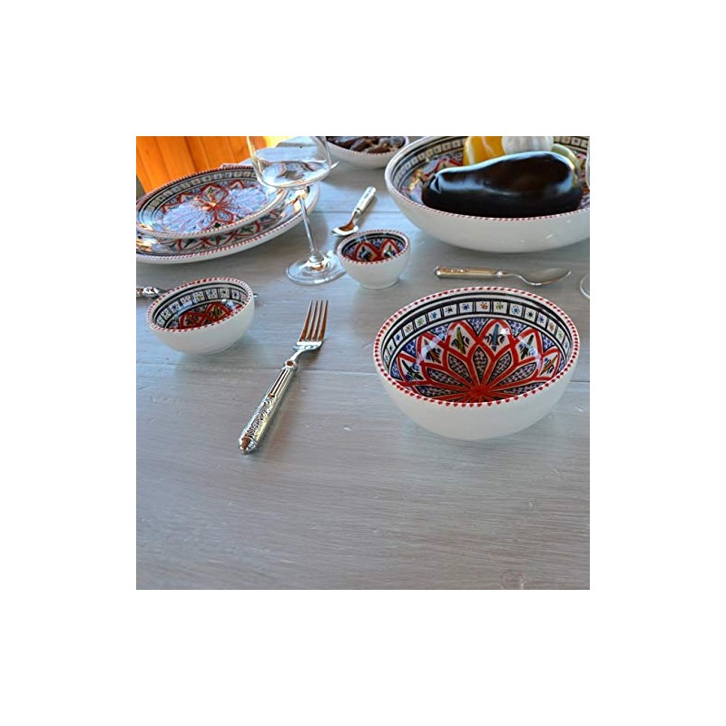 Bakir Bowl Diameter 12 cm Red