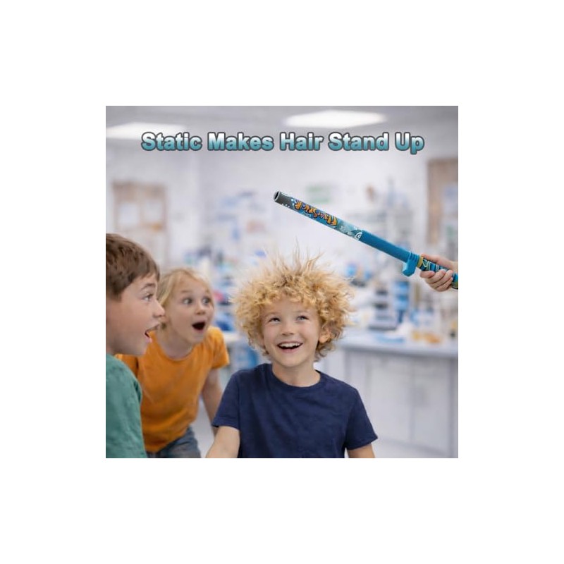 Fun Fly Stick Electric Static Wand Science Kit Education Toys