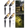 LEONLITE 12V AC/DC Low Voltage LED Landscape Spotlight with Replaceable