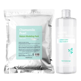 Nature Modeling Pack Chamomile Pearl 500g + Calming Multi Booster 500ml / 네이처 모델링팩 캐모마일 펄 500g+카밍 멀티 부스터 500ml