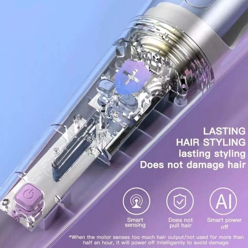 FD Rizador De Cabello Cerámica Giratorio Automático