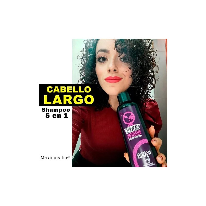 1 Shampoo Crecimiento Acelerado Dale Brillo Y Suavidad