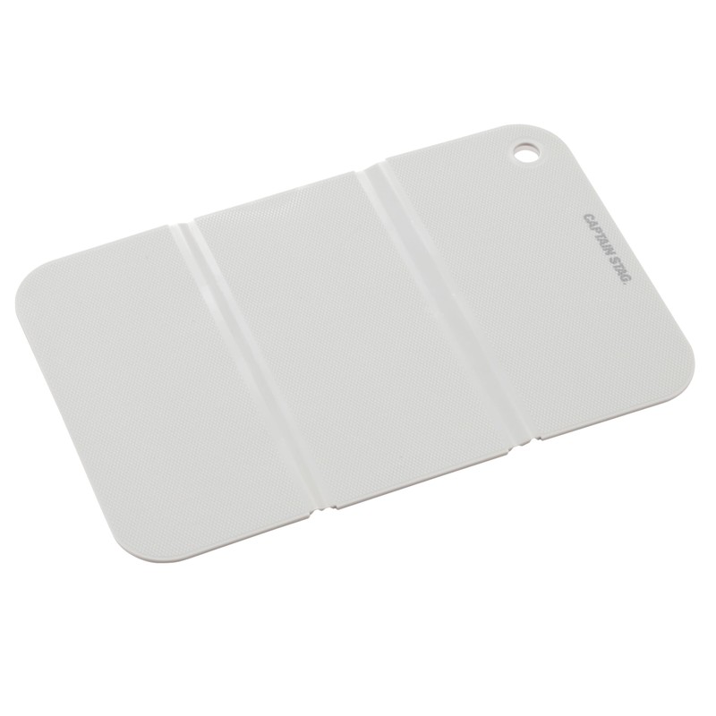 Captain Stag UH-4733 Cutting Board, Antibacterial, Tri-Fold Mestin, Gray, Made