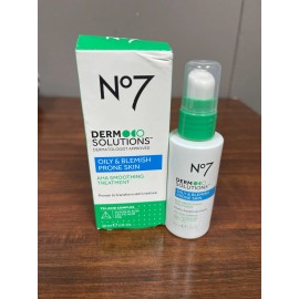 No7 Derm Solutions Oily & Blemish Prone Skin AHA Smoothing Treatment 30ml/1fl.oz