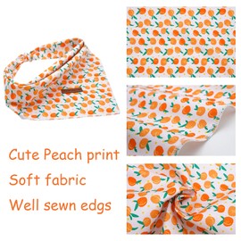 Elegant little tail Dog Bandana, Spring Pet Bandanas 1PC Cotton Washable Boys Girls Dog Bib Kerchief Dog Scarfs for Small Medium Large Dogs