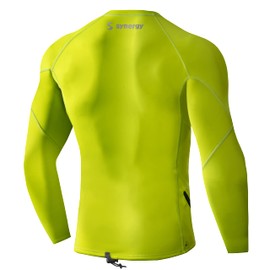 Synergy Men's Sequent Neoprene Multisport Wetsuit Long Sleeve Top (Chartreuse, Large)