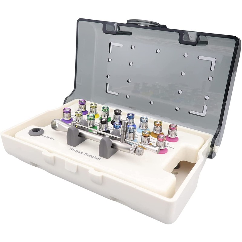 Smiledt Universal Prosthetic Kit Dental Implant Restoration Tool Torque Screwdrivers