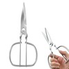 Zhejia Kitchen Scissors, Cooking Scissors, Kitchen Tool, All Stainless Steel,