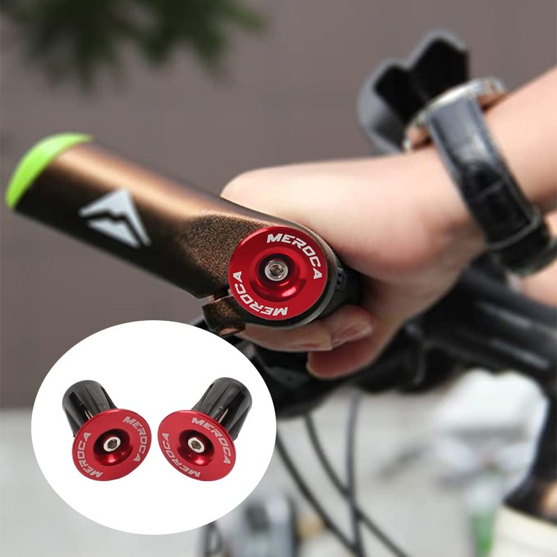 Samcos Bicycle Bike Bar End Plug, Bar End Cap, 1
