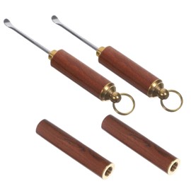 FRCOLOR 2pcs Earwax Spoon Professional Ear Cleaning Tools for Gentle Wax Removal Random and Lightweight Ear Picks for Home Use