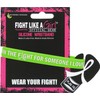 In the Fight for Someone I Love Silicone Wristband Bracelet