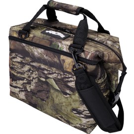 AO Coolers Expedition Canvas Soft Cooler with High-Density Insulation, Mossy Oak, 12-Can