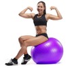 REY Gymnastic Ball Sit... 65 cm for Gymnastics, Pilates, Yoga,