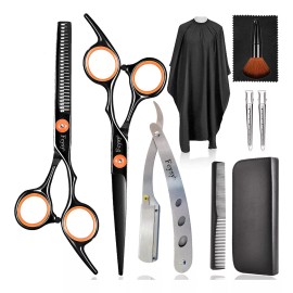 Fcysy Tijeras Profesionales Para Cortar Cabello Kit Texturizante