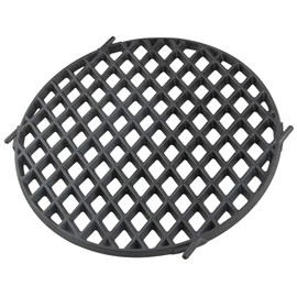 Mydracas Cast Iron Sear Grate Replacement for Weber 8834 Gourmet BBQ System Use with 22.5" Weber Gourmet BBQ System,Diameter 11.9 Inch Pre-Seasoned Cooking Grid - Enhance Your Grilling Experience