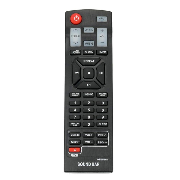 AKB73575401 Replace Remote Control for LG Home Sound Bar NB5540A