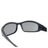 Epoch Lacrosse Hybrid Motorcycle Sunglasses Black Frames Smoke Lens ANSI