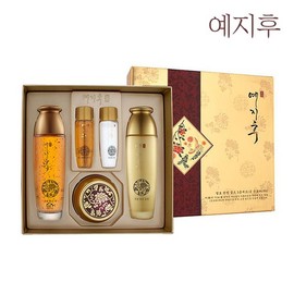 Yejihoo Fermented Herbal Gold 3-Piece Set / Skin, Lotion, Cream / 예지후 발효 한방 골드 3종 세트 /스킨.로션.크림