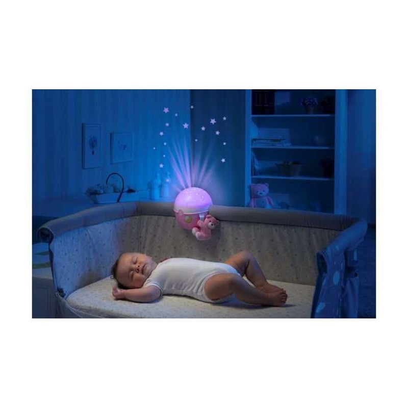 Chicco Next2Stars Baby Night Light, Pink | Star Light Projector