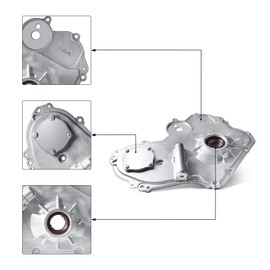 AULINK M349 Engine Oil Pump OP314 Fits for Chevy Equinox Malibu Impala Captiva Sport HHR GMC Terrain Buick LaCrosse Verano Regal Saab Saturn Pontiac 2.0L/2.2L/2.4L l4