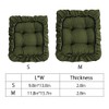 TINTON LIFE Padded Rectangle Bar Stool Cover Cushion with Elastic