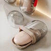 2 pcs Travel Soap Case Soap Box Waterproof and Leakproof,