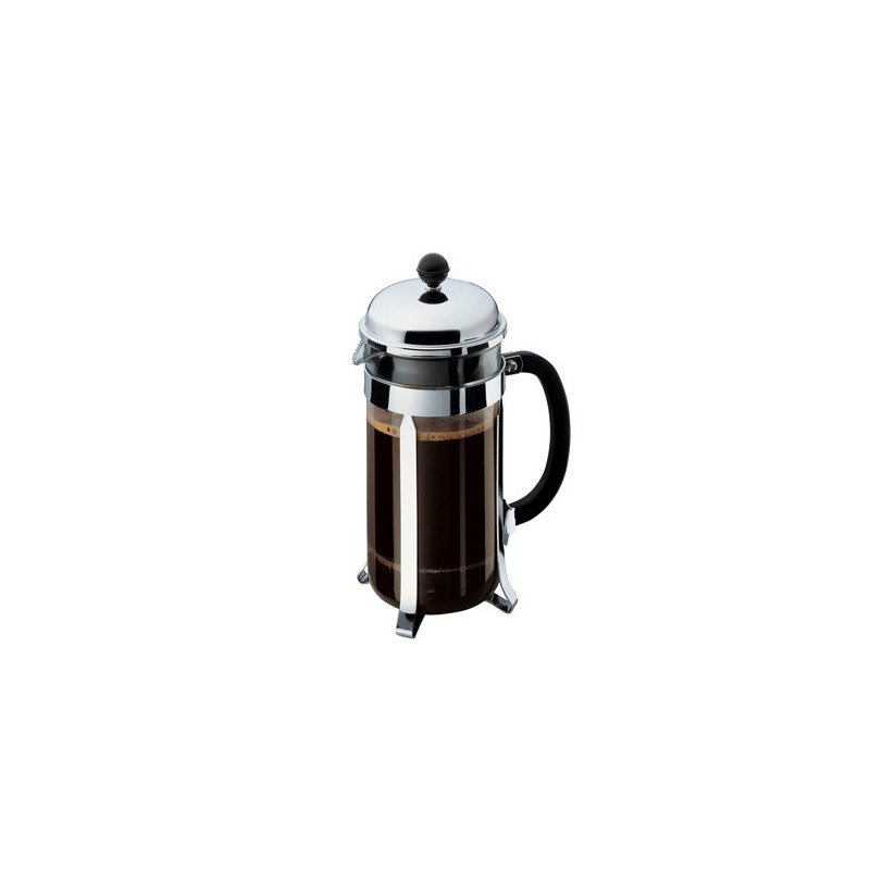Bodum 51oz Chambord French Press Coffee Maker, High-Heat Borosilicate Glass,