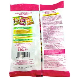 Dufour Big Frut Italian Berry Jelly Candy from Italy 5.29 oz. (150g)(Pack of 2)Pates de Fruits - Italian Delicacies - Fruit Candy - Soft Fruit Gummies - Sweet Gelèes - 22% Fruit - Specialty Candy