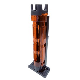 MEIHO Resin Rod Stand BM-250 Light Clear Orange x Black