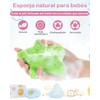 4 Piezas Esponja Para Baño Bebe, Esponja De Baño Para