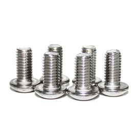 100 Pcs M3-0.50 x 6mm Button Head Socket Cap Screws, Passivated 18-8 Stainless Steel, Allen Hex Drive, ISO 7380, by Fullerkreg,Come in an Easy-use Storage Case