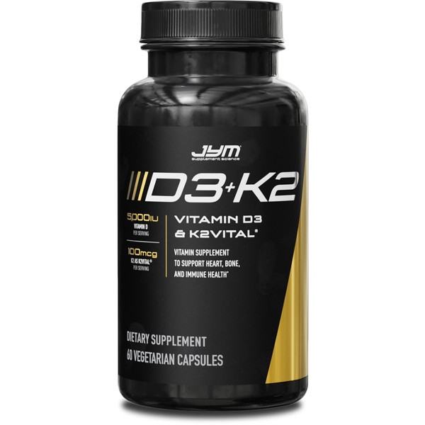 JYM Supplement Science JYM D3 + K2 with 5000iu D3