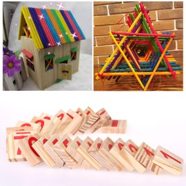 camelize camelize Montessori mathematisches Spielzeug Holz,Rechenstäbchen,Zahlenlernspiel, Pädagogisches Mathe-Spielzeug für Kinder 3 4 5
