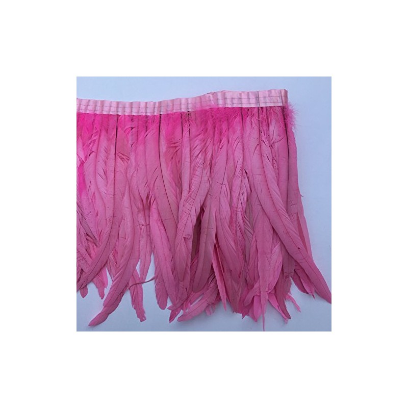 Sowder Rooster Hackle Feather Fringe Trim 10-12inch in Width Pack