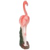 Flamingo Statue Resin Materials Vivid Real Pink Flamingo Ornament for
