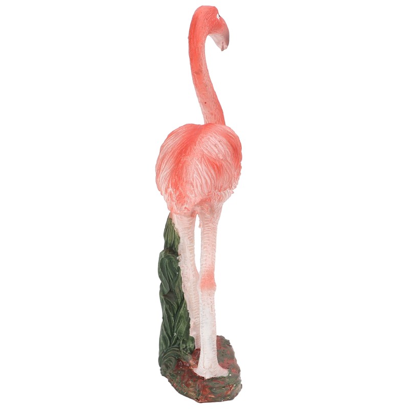 Flamingo Statue Resin Materials Vivid Real Pink Flamingo Ornament for