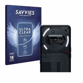 Savvies Pack of 18 Screen Protectors for Nothing Phone (3a) (Camera Protection Only) Screen Protector Film Ultra Transparent
