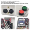 GOLACOD Magnetic Electric Motor Starter 220V 2.2KW 3HP 3 Phase