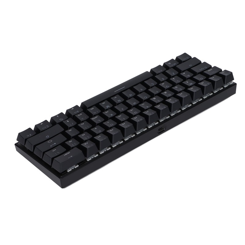 Mechanical Keyboard 61 Key RGB Backlit USB Wired Dual Mode