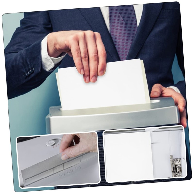MERRYHAPY Shredder Lubrication Sheets 10pcs Pack Office Shredder Oil Sheets