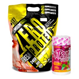 Proteína Whey Hidrolizada Bolsa 6kg + Pre Entreno Testo 400g