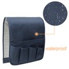MDSTOP 5 Pockets Remote Control Holder, Magazine Rack, Space Saver