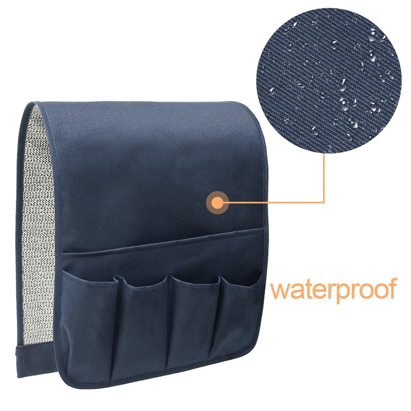 MDSTOP 5 Pockets Remote Control Holder, Magazine Rack, Space Saver