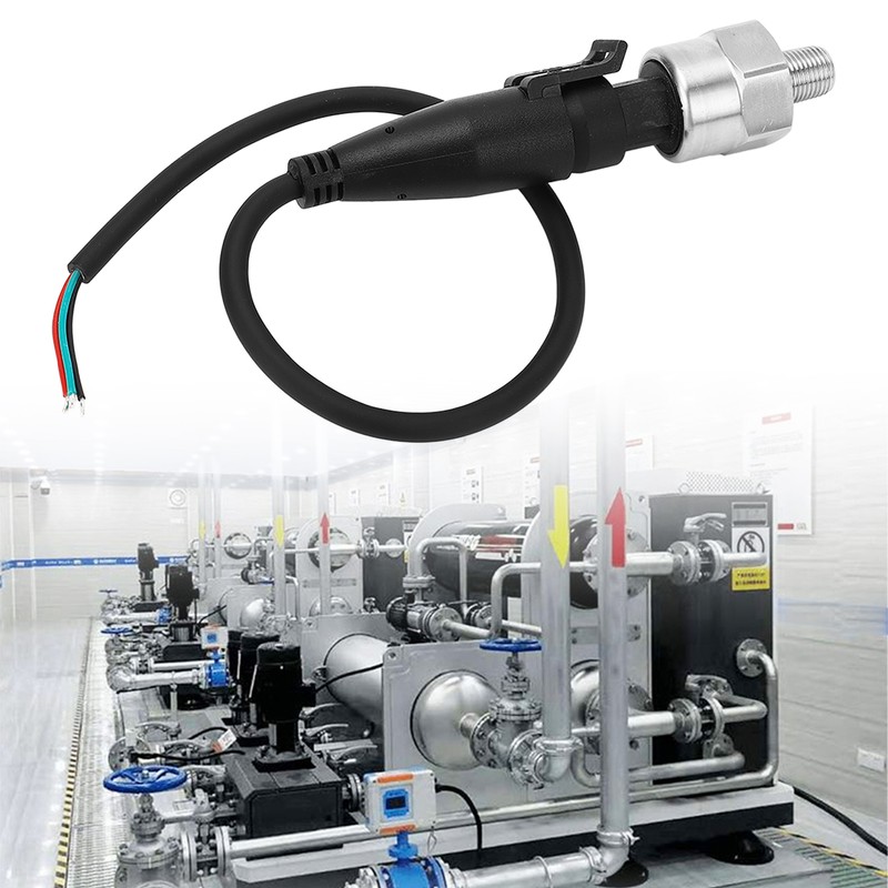 Pressure Transducer 0‑10Mpa Sender Stainless Steel Sensor 1/8in 27NPT Thread