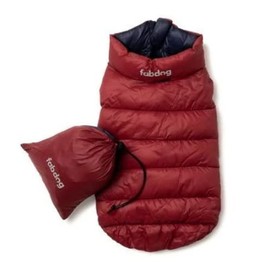 Fabdog Pack N' Go Reversible Puffer Red/Navy 20"