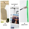 KICHOUSE 4pcs Backdrop Clips for Photography Non- Clothes Pegs for