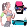 Universo en Linea Kit Bolsa Deportiva De Banda-cangurera Deportiva P/audifonos